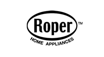 Photo of Roper Home Appliances' brand logo.