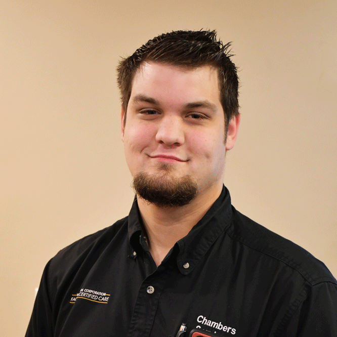 Employee photo of Josiah, appliance repair technician at Chambers Services Inc.