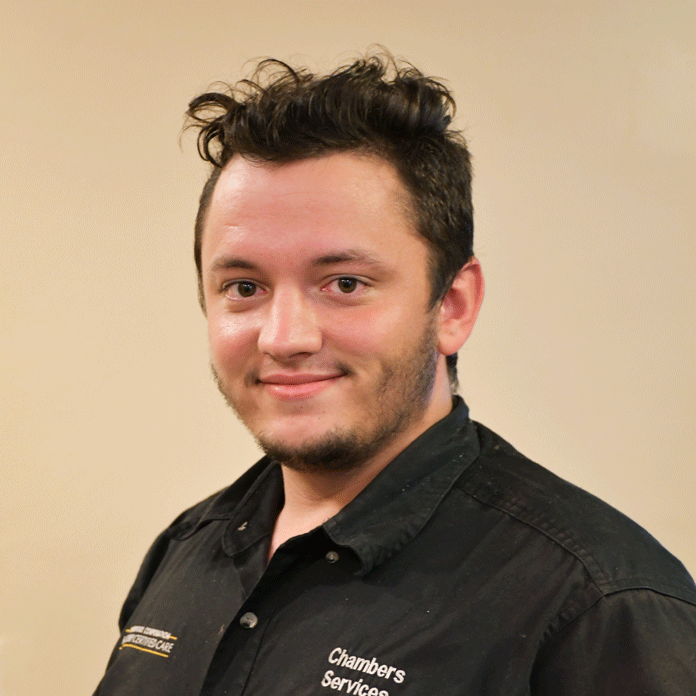 Team member photo of Christian, appliance repair technician at Chambers Services Inc.
